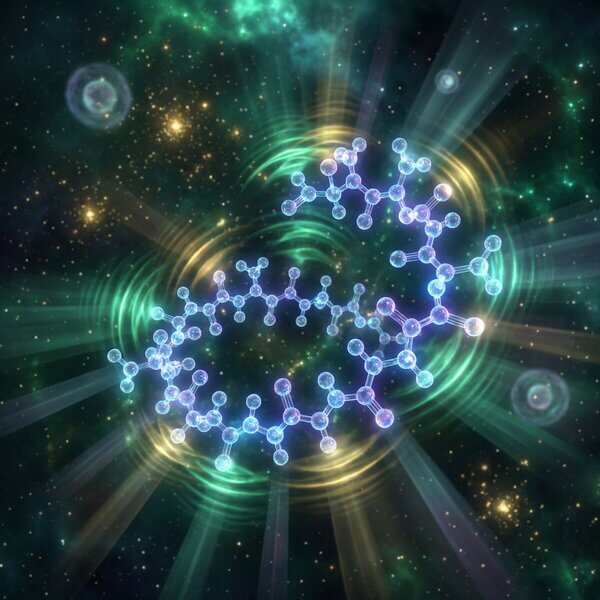 CJC-1295 No DAC molecular visualization