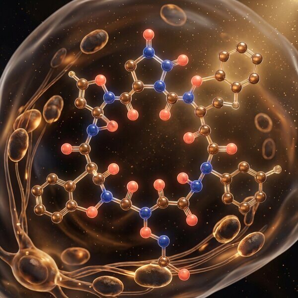 Melanotan-2 molecular visualization