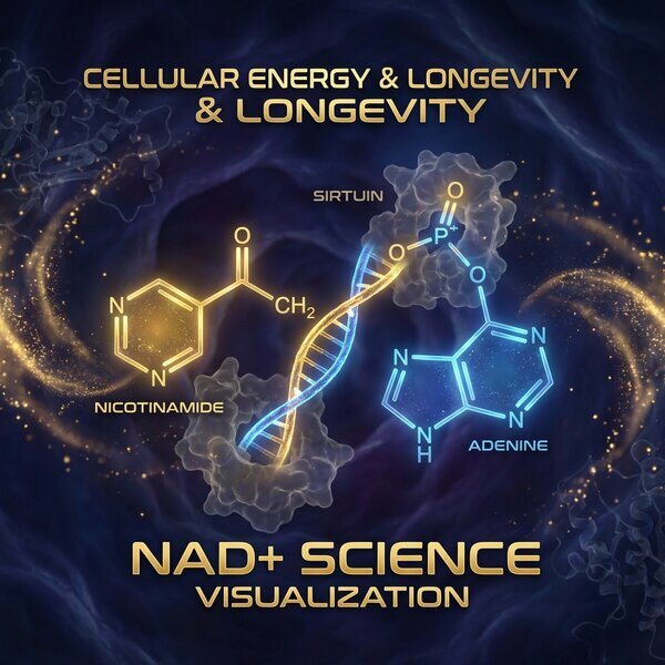 NAD+ molecular visualization