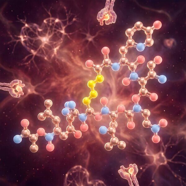 Oxytocin molecular visualization