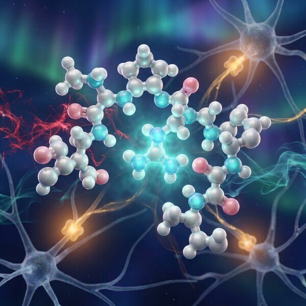 Selank molecular visualization